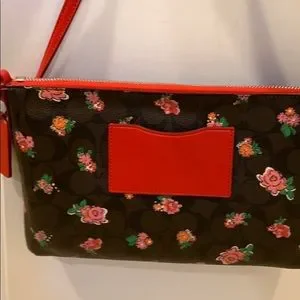 Coach | Bags | Coach Purse With Roses | Poshmark
